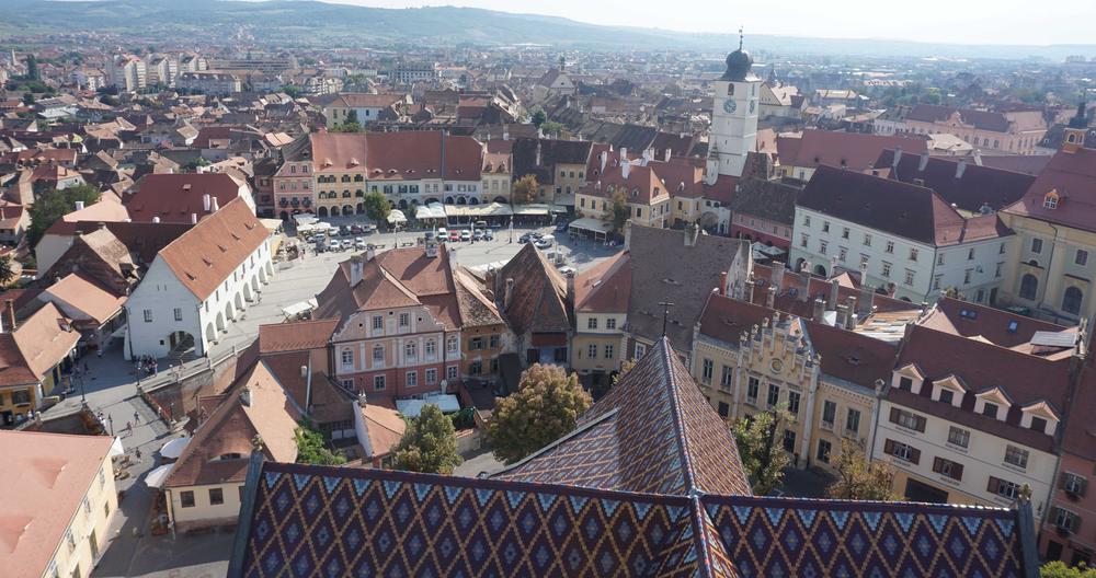 Sibiu -  A lot of German heritage and an idiot