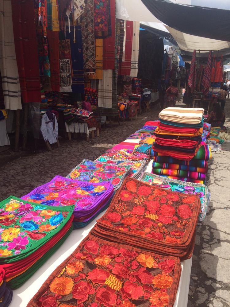 Chichicastenango - the largest and most colourful market in Central America